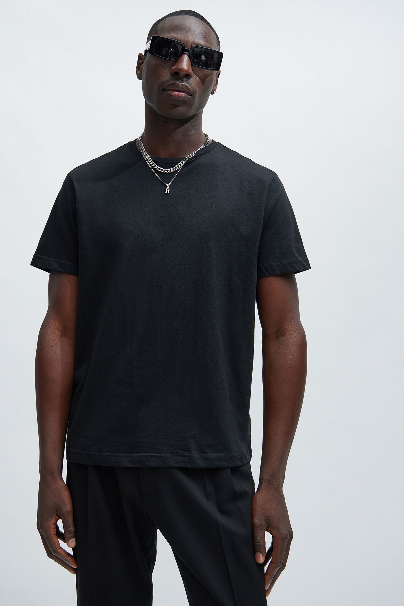 FN Essential Crew Tees 3 Pack - Black