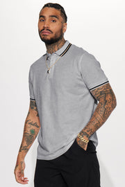 Wilson Short Sleeve Polo - Grey