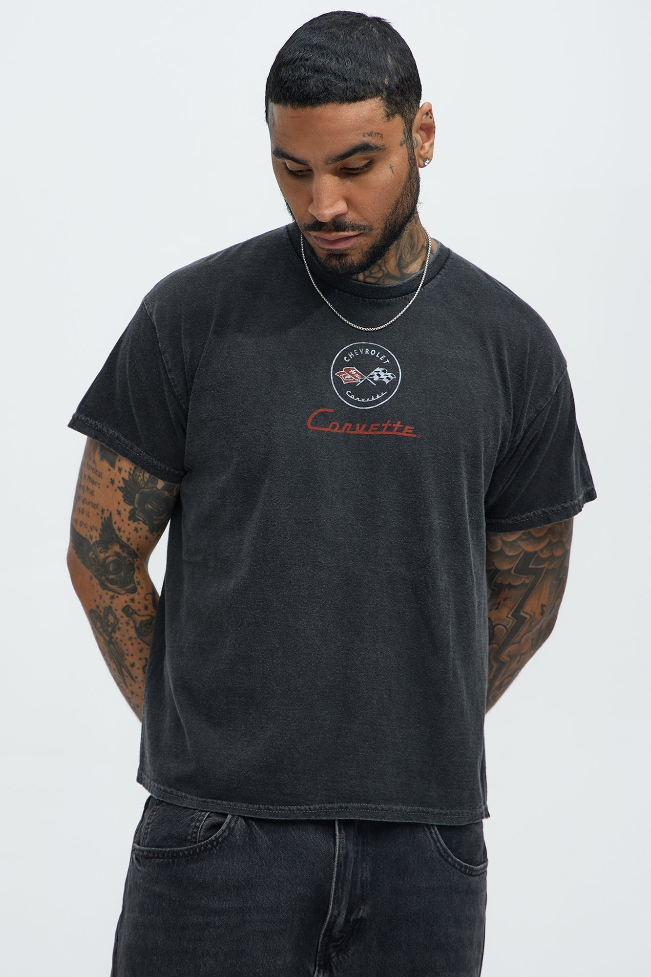 Chevy Corvette 10 Seconds Short Sleeve Tee - Black