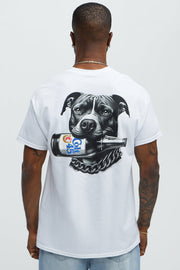 Colt 45 Man's Bestfriend Short Sleeve Tee - White