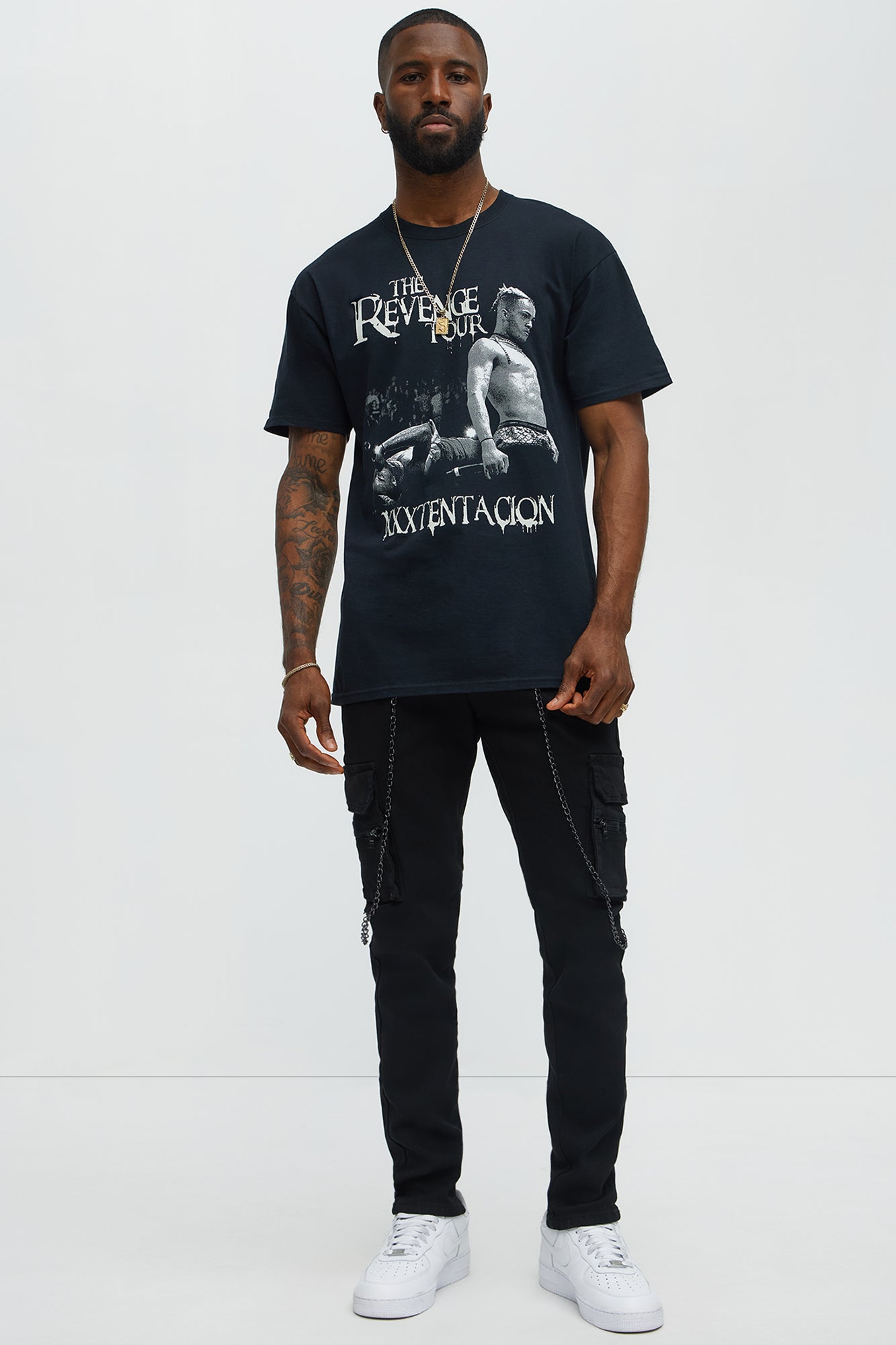 Xxxtentacion The Revenge Tour Short Sleeve Tee - Black