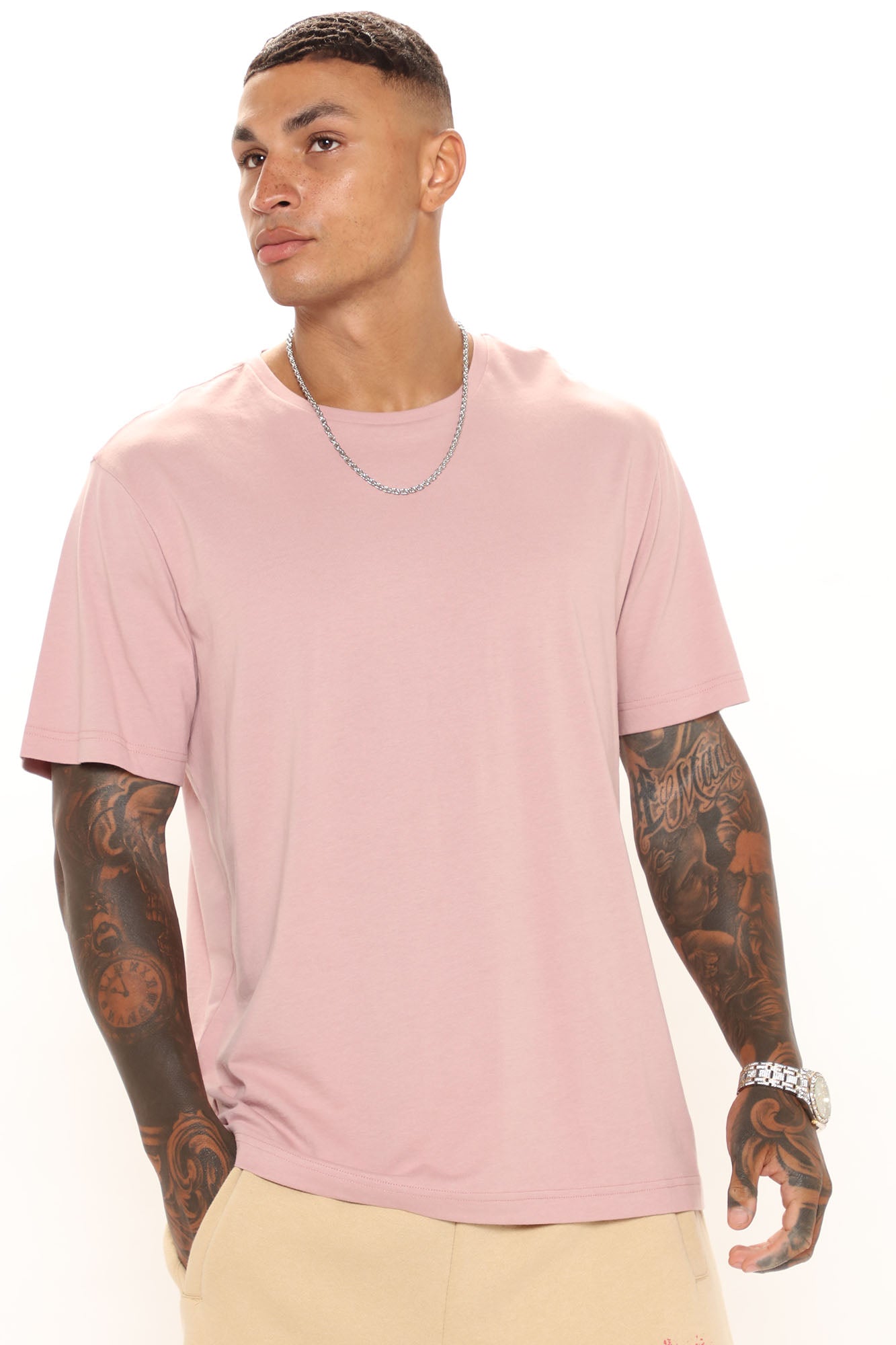 Classic Lightweight Tee - Mauve