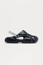 Easy Walk Mules - Black/combo