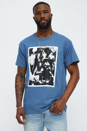 Technique Beats Power Short Sleeve Tee - Blue