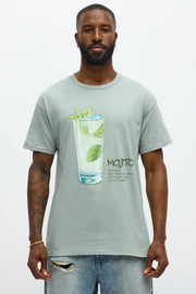 Mojito Short Sleeve Tee - Sage