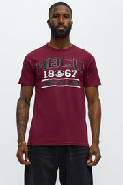 HBCU Morehouse Short Sleeve Tee - Burgundy