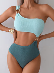 Elegant Women's One-Shoulder Swimsuit – Comfort and Design