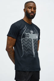 King Captain Short Sleeve Tee - Black