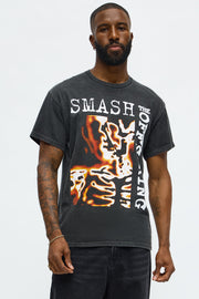 The Offspring Smash Vintage Short Sleeve Tee - Black Wash