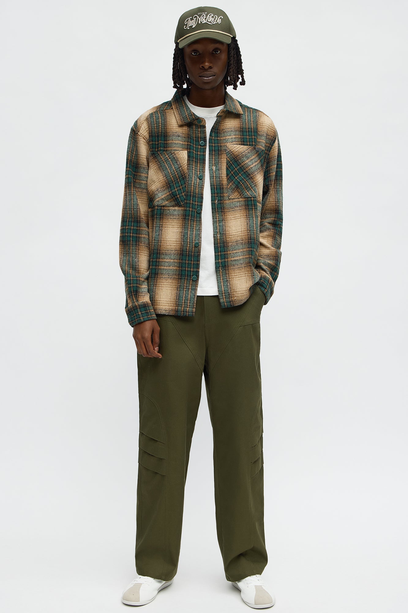 Your Wednesday Flannel - Green/combo