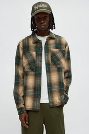 Your Wednesday Flannel - Green/combo