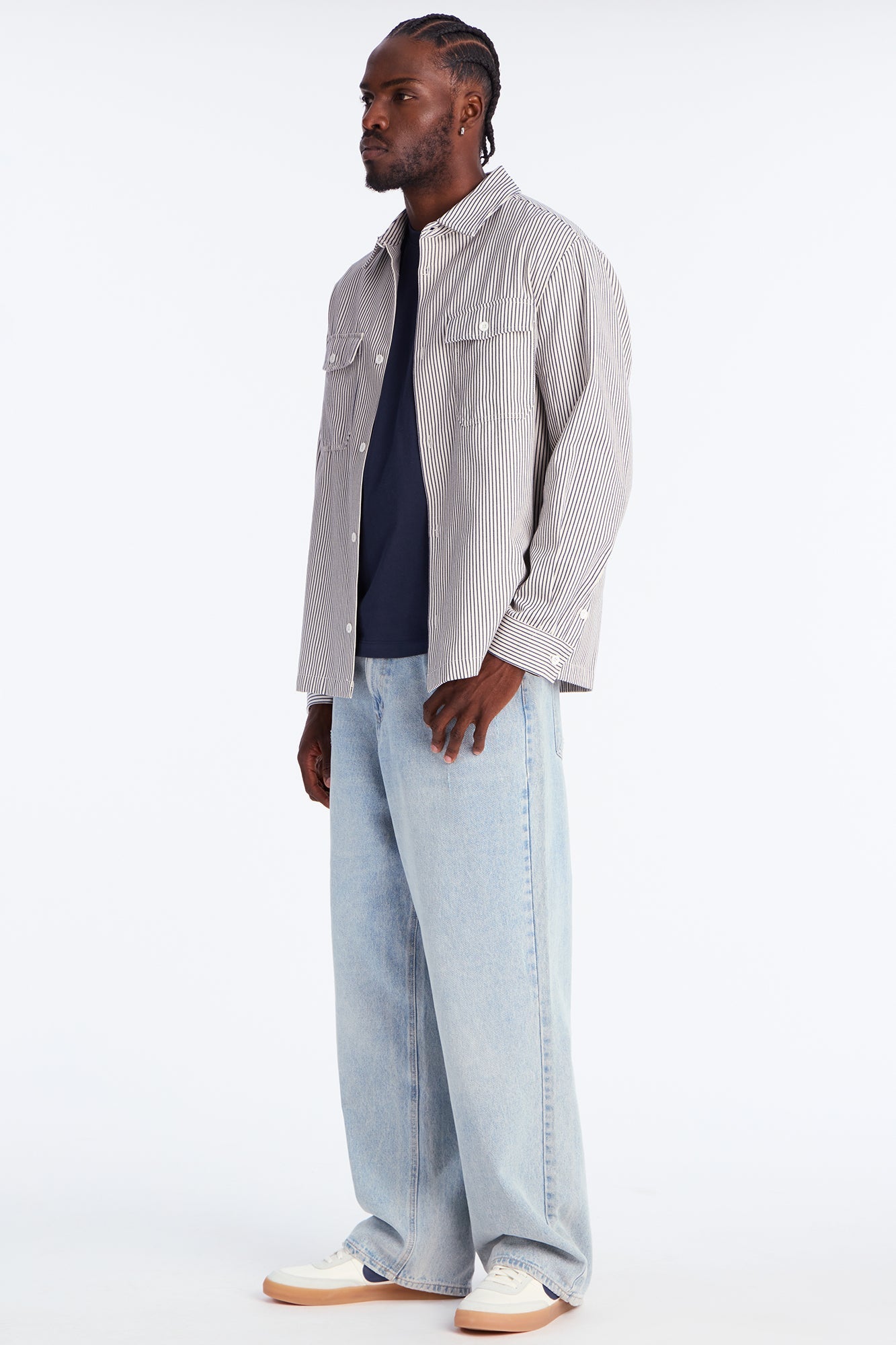 Classic Lightweight Tee - Navy