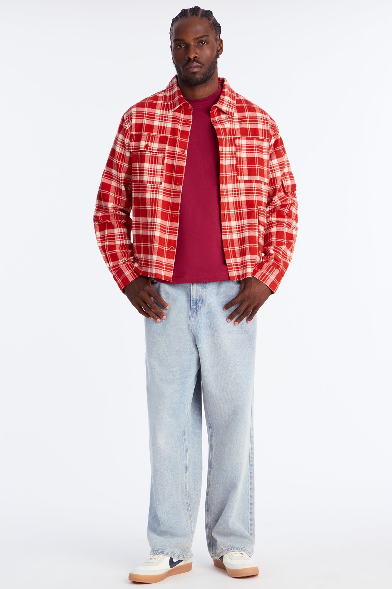 Classic Lightweight Tee - Burgundy