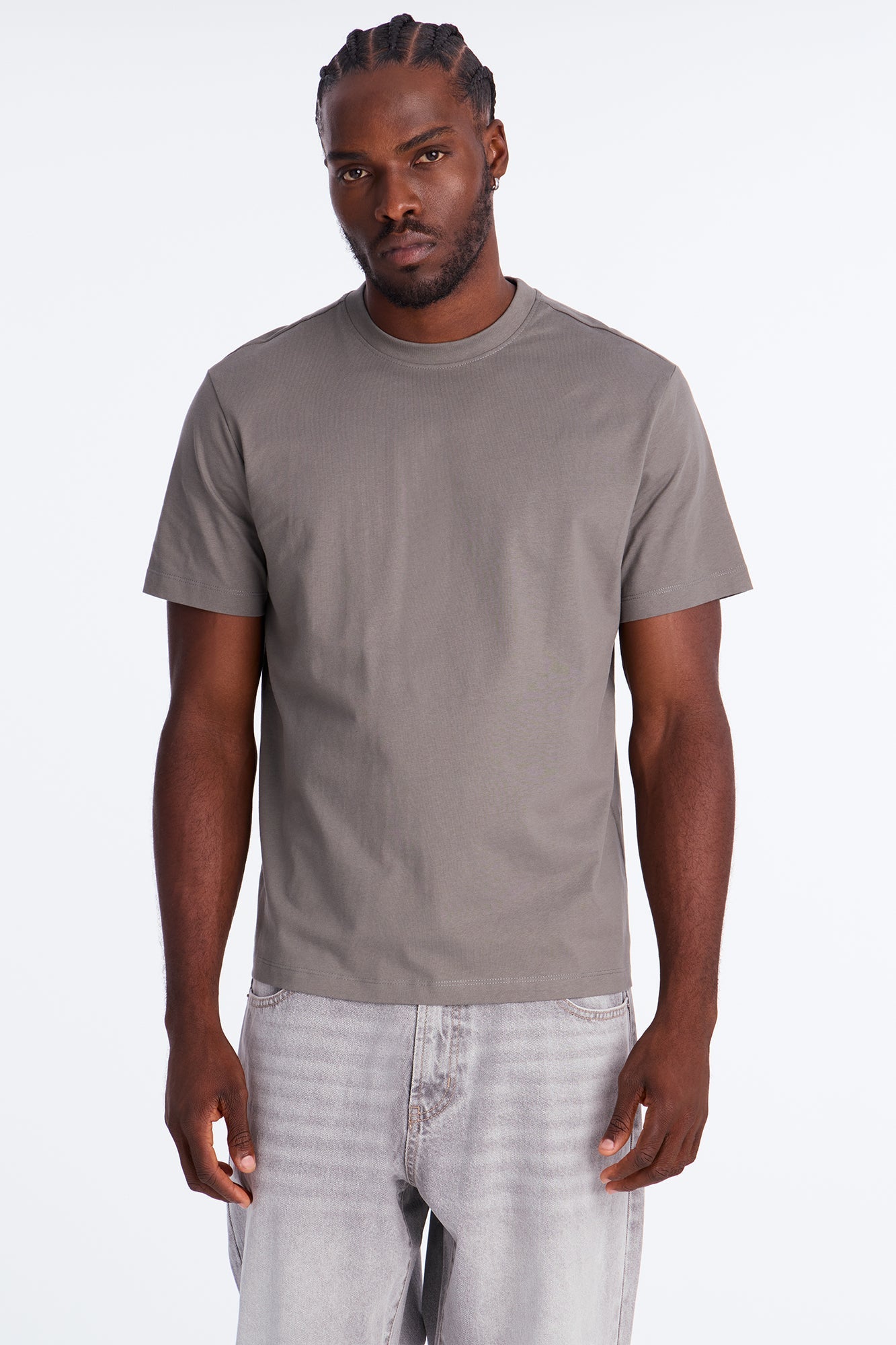 Classic Lightweight Tee - Charcoal