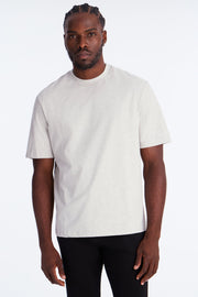 Relaxed Premium Midweight Tee - Heather Grey