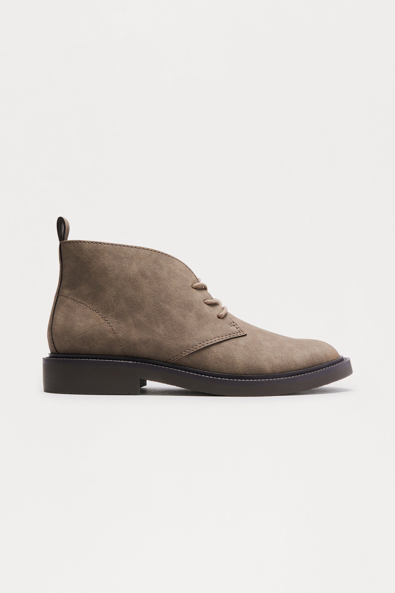 Classic Lace Up Desert Boot - Taupe