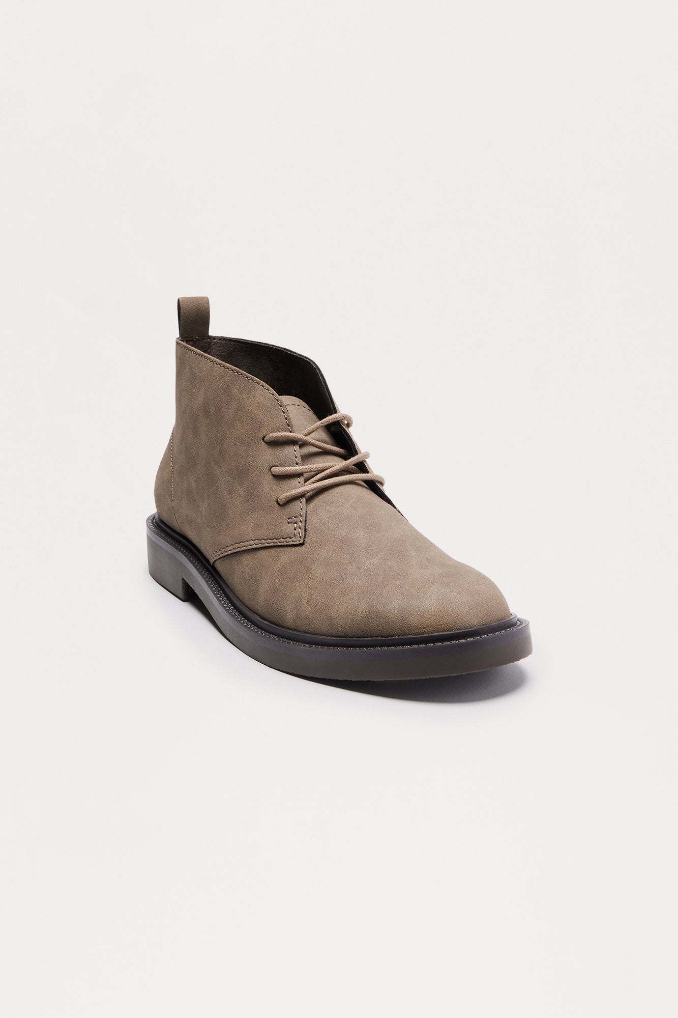 Classic Lace Up Desert Boot - Taupe