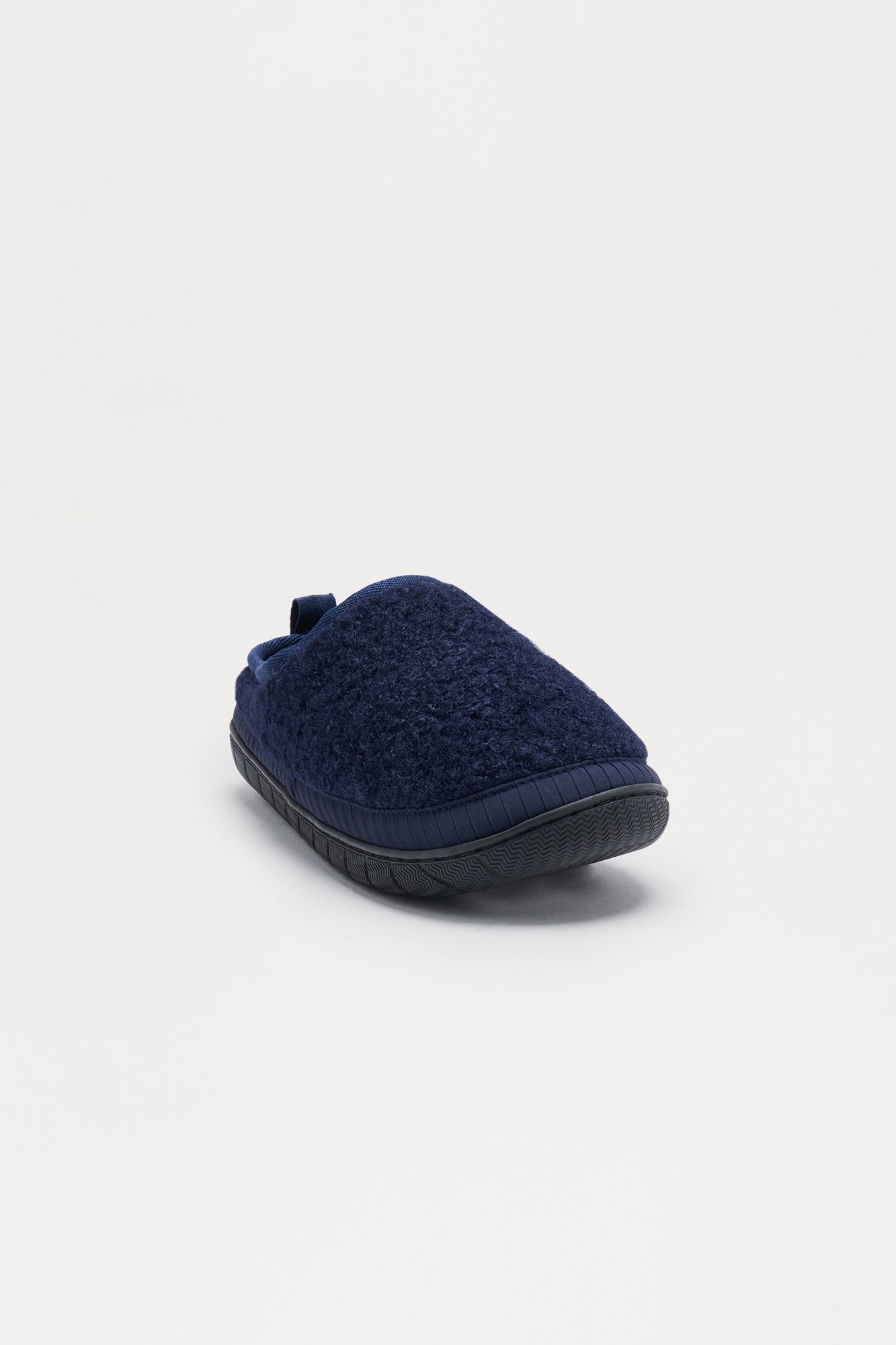 Lounge Textured Slipper - Navy