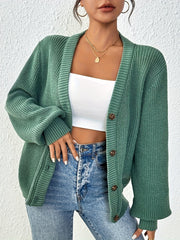 Autonomous Solid Knit Cardigan – Stylish and Warm for Spring and Autumn