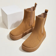 Comfortable Chelsea Boots for Women - Warm and Stylish Slip-Ons