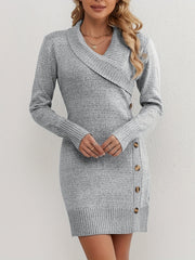 Chloe Sweater Dress - Elegant and Comfortable for Fall and Winter
