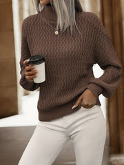Emma's Stylish Sweater - Warmth and Elegance for Cold Days
