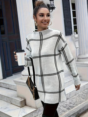 Isabella Checked Sweater - Stylish and Comfortable for Women in Autumn and Winter