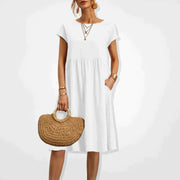 Iris Summer Dress - For Elegance and Freedom