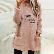 Cozy Teddy Fleece Sweater – For Warm and Snuggly Moments