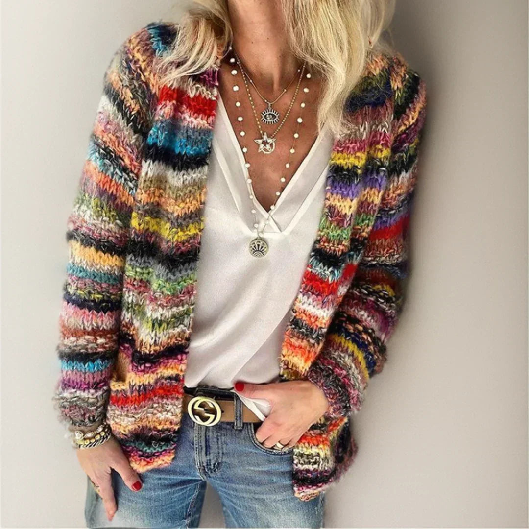 Lena Playful Cardigan - For a Cheerful and Trendy Look